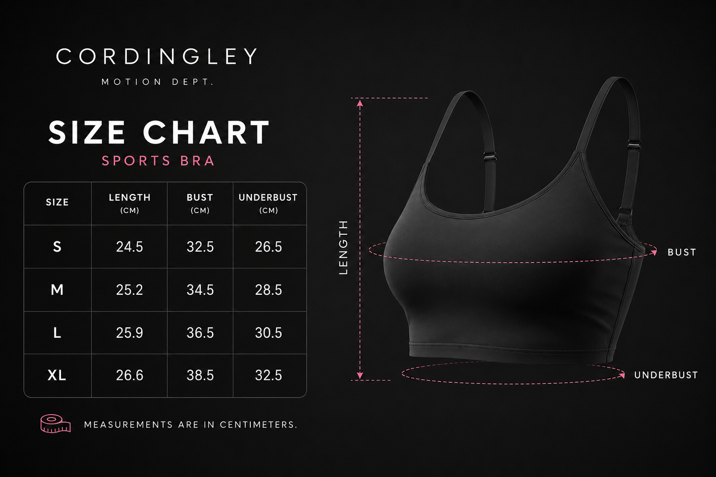 Motion Dept. Sports Bra