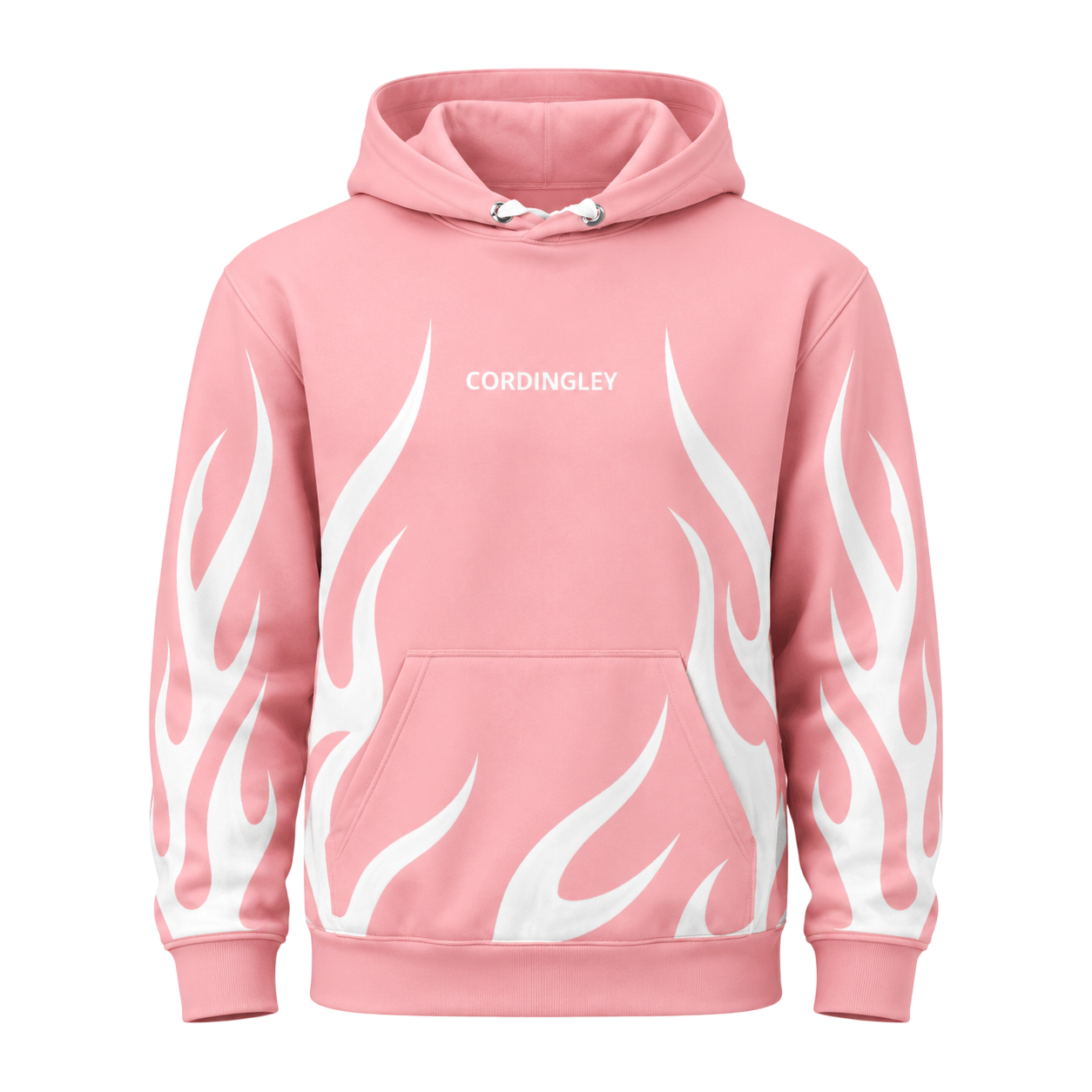 Pink Flame Hoodie