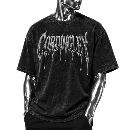 Chrome Cordingley- Snow Washed Oversized Cotton T-Shirt