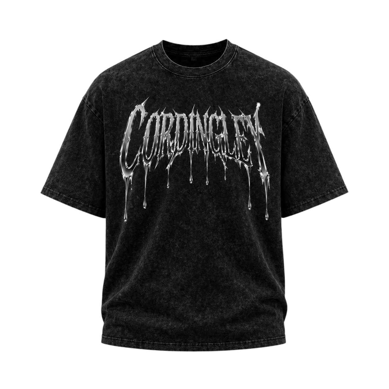Chrome Cordingley- Snow Washed Oversized Cotton T-Shirt
