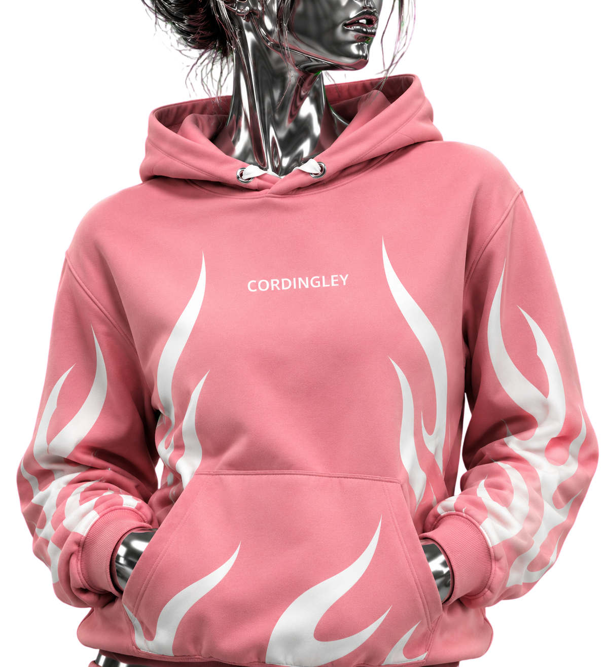 Pink Flame Hoodie