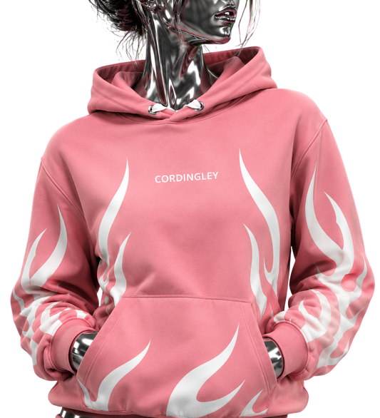 Pink Flame Hoodie